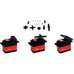 JX PDI 6221MG PDI-6221MG 20KG Large Torque 180 Degree Digital Servo Metal Gears Servo for RC Models Helicopter Spare Parts